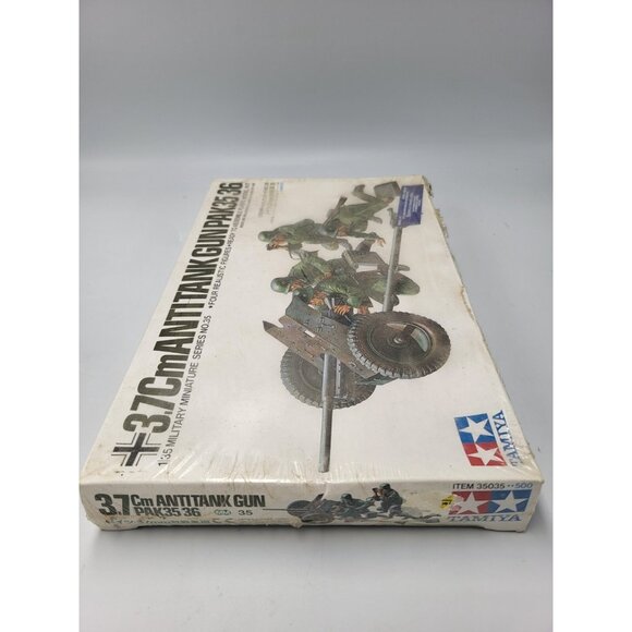 Tamiya 35035 1/35 Scale Military Model Kit German 37mm Anti-Tank Gun PAK35/36 - Picture 4 of 5